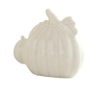 Générique Pumpkin Decor, Ceramic Halloween Figurine, 4,84 x 3,82 in Fall Themed Table Ornaments, Hand-Painted Seasonal Design, Glossy Finish for Indoor, Outdoor, Fireplace, Bookshelf, Bedroom