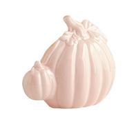 Générique Pumpkin Decor, Ceramic Halloween Figurine, 4,84 x 3,82 in Fall Themed Table Ornaments, Hand-Painted Seasonal Design, Glossy Finish for Indoor, Outdoor, Fireplace, Bookshelf, Bedroom