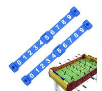 Générique Punteggio Counter | 2pcs Heavy-Duty 10-Digit Shuffleboard Scorekeeper | Desktop Shuffleboard Punteggio Keeper | Tabletop Mount Soccer & Table Hockey Tracker per, Bubble Hockey