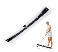 Générique Putting Track Golf - Tappetino per allenamento di allineamento professionale, linee di guida del sentiero di palla, antiscivolo durevole | alla pratica in sala per lo sviluppo