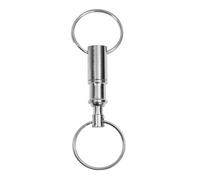Générique Quick Release Keychain, Doppio end Pull Apart Keys, Spring Split Seperate Chain Lock Holder Convenient Accessory