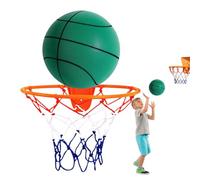 Générique Quiet Basketball - 9,69 x 9,69 x 9,69 pollici Noiseless Training Dribbling Toy, Indoor Silent Sponge Ball, No Noise Basketball | Children's Indoor Training, Adulti, Silent Dribbling Toy