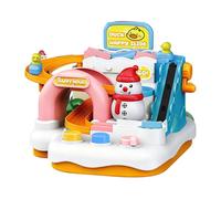 Générique Race Car Track - Educational Vehicle Playset Toy, Interactive Racing Track for Kids' Early Learning & Fun, ABS Construction with Bright Colors, Engaging for Boys, Girls, Children