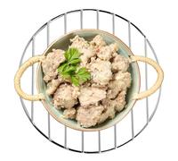 Générique Rack Di Bicarbonato Di Cottura - Forno A Griglie Rotonde | Strato Di Griglia Per Barbecue In Acciaio Inox Per Acconciatura Al Vapore Di Arrosti