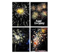 Générique Rainbow Painting, Stratch Paper for Adults | Set per Ragazzi Che brillano nella Carta da Parati, Arte Scura per Le Ragazze, i Ragazzi e l