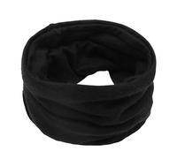 Générique Raso blu per donne bambini ragazzo ragazza sciarpa ispessita lana collo sciarpa cotone Plaid Pelliccia Giallo, Le Noir, Taglia unica