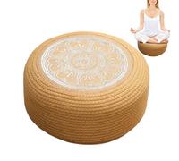Générique Rattan ottomano, impermeabile ottomano esterno, 7,87 pollici Heavy Duty Tatami Floor Cushion for Home, Garden, Coastal Living, Porch, Exterior Deck and Poolside Seating