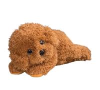 Générique Realistic Plush Dog Toy, Cute Stuffed Puppy Doll, Medium Display Size with Detail, Soft Plush Fabric Animal with Huggable Design, Decorative Stuffed Animal Ornament