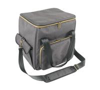 Générique Record Storage Box, Travel Organizer Bag Cds,12,99 x 12,99 in Album Carrying Case, Holds Up to 45 Records, Compact Auhentic for Travel, Collection, Music Organization, Attributo singolo, Se
