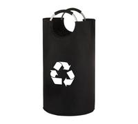 Générique Recycling Bin For Kitchen - Oxford Cloth 38 x 72 cm 82 L Foldable Container | Ampia capacità di riciclaggio Storage Bin | Space Saving Organizer For Bottles Cans Glass In Home Bathroom