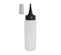 Générique Refillable Applicator Bottle, Dye Squeeze Container, 200 ml Coloring Bottle with Precision Tip, Durable Hair Tool, Salon Bottles with Easy Control Design, Hair Accessory for Home Barber