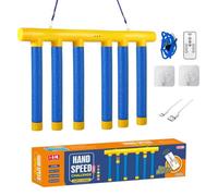 Générique Reflex Drop Sticks, 3-Speed Portable Adjustable Party Toys, Reaction Time Training Game for Birthday, Home, Living Room, Easter, Garden, Indoor