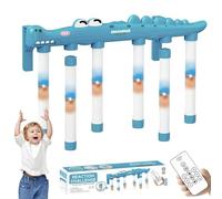 Générique Reflex Game, Reaction Training Drop Sticks, Interactive Sports Toy, 3-Speed Adjustable Design, Hand-Eye Coordination Trainer, 1 set multicolor, compatto ideale per ragazzi ragazze, adulti