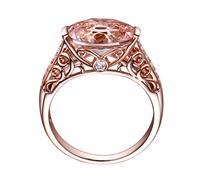 Générique Regali Cose Anelli pietre preziose Anello di rosa Anelli di pietre preziose Anello Regali Anelli, RG9, Metallo, Nessuna pietra preziosa