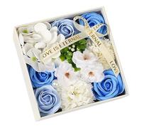 Générique Regalo Festa delle Meres Regalo Sapone Fiori Conservato Bouquet Regalo Fiori Mazzi Fiore Eterno Garofano Compleanno Giorno Fiore Rosa Cofanetto San Valentino (A)