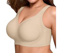 Générique Reggiseno Maternità Reggiseni da Donna Reggiseno senza ferretto Coperta completa senza biancheria intima di grandi dimensioni per le donne anziane senza spalline allattamento Tire Latte