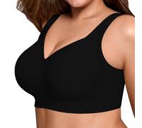 Générique Reggiseno Maternità Reggiseni da Donna Reggiseno senza ferretto Coperta completa senza biancheria intima di grandi dimensioni per le donne anziane senza spalline allattamento Tire Latte, Le