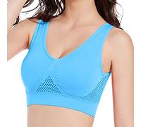 Générique Reggiseno senza ferretto push up, reggiseno push-up senza fili anti-cedimento bralette senza fili anti-cedimento traspirante confortevole tinta unita reggiseno imbottito morbido Cup