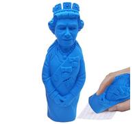 Générique Regina Elisabetta Eraser commemorativo - Commemorazione di Sua Maestà La Regina Elisabetta II, Regina Elisabetta Ornament Crayer Eraser per i premi di classe a scuola Gift Elizabeth Platinum