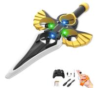 Générique Remote Flying Sword, Gesture & Remote Control Rc Glider with 360° Stunts, 3-Speed Control, LED Lights, Long Flight Time, Lightweight Durable Design, Easy to Fly for Beginners