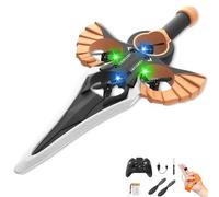 Générique Remote Flying Sword, Gesture & Remote Control Rc Glider with 360° Stunts, 3-Speed Control, LED Lights, Long Flight Time, Lightweight Durable Design, Easy to Fly for Beginners
