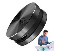 Générique Resonance Bone Conduction, Wireless Suction Speaker, Waterproof Music Player, Compact Portable Design, Sturdy Material, Ideal for Bathroom Shower Women Men, 1.97x1.97x0.98in