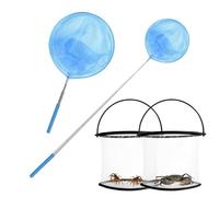 Générique Rete per farfalle per - Rete per granchi telescopico cattura granchi, giocattoli multifunzionali per l'esplorazione della natura allo stagno, la spiaggia, la piscina e il