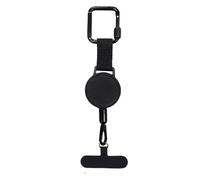 Générique Retractable Phone Leash with Carabiner Clip, Anti-Theft Safety Strap for Smartphones, Tether Tab Harness for Outdoor Adventure, Hands-Free Security for Travel Hiking Cycling and Climbing
