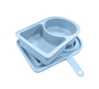 Générique Reusable Food Container - Airtight Containers | Freezer Tubs With Removable Dividers, Snack Holder For Travel Use, Kitchen Container, Portable Meal Keeper For Camping and Road Trips