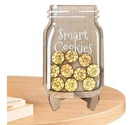 Générique Reward Jar - Wood, Acrilico, 21 x 13,7 cm | Classroom Incentive Chart, Behavior Reward Container | Motivational Tool for Students Teachers, and Parents Classroom Management