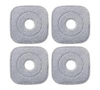 Générique Ricarica per , 4 pezzi Teste in microfibra per , tampone quadrato assorbente per pulizia profonda pavimenti parquet casa cucina