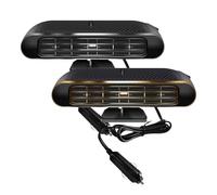 Générique Riscaldamento auto portatile e sbrinatore per vetri | Riscaldamento rapido anti-nebbia per parabrezza | Dispositivo 12 V con impugnatura ergonomica per guida invernale