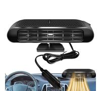 Générique Riscaldamento interno compatto, portatile 12 V/24 V per riscaldamento auto | Ventilatore elettrico ricaricabile per camion SUV berlina parabrezza cruscotto inverno strada viaggio campeggio