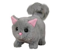 Générique Robot Cat for Kids Set, Plush Electronic Interactive Kitten Toy Kit, for Children Use, with Realistic Robotic Movement Design Feature, Smart Stuffed Animal Learning System, Boys Girls Play