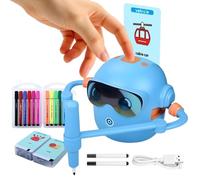 Générique Robot Disegno per - Giocattolo di apprendimento della pittura per Ricaricabile 1800 mAh Robot di arte Educativa Creativa per Bambini Macchina Giocattolo Schizzo Automatico Regalo Eco