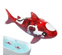 Générique Robot Fish Toy - Water Activated Swimming Pet for Kids Entertainment | ABS Electronic Fine Motion Device, Auto Swim Bath Pool Aquarium Interactive Gift Boys Girls Family Play Fun Use