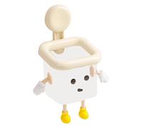 Générique Robot Organizzatore A | Raccoglitore Cartoon per Bagno | Mensola con Scarico Acqua in Fondo per Spazzolino Da Denti Cosmetici Casa Cucina Lavello