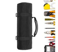 Générique Roll Up Tool Popch - Motorcycle Tool Tool Roll Bag - Eccellente garanzia di durata Hardware Tool Roll Storage Bag con, indossando un'usura resistente all'hardware