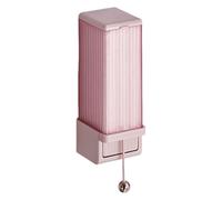 Générique Rosa 19x6,4x7,4 Cm PC Contenitore Per Tamponi Di Cotone Supporto Per Tamponi Di Cotone Cosmetici Distributore A Parete Contenitore Antipolvere Pressatura Organizzatore Di Cotoni Di Trucco