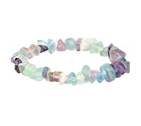 Générique Rosa Argento Coppia Nonna Bracciali Anelli di corda elastica fatti a mano Donne Placcato Bracciale Perla Larghezza Anelli, Taglia unica, Agata, Nessuna pietra preziosa