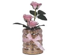 Générique Rose Lamp - Light Up Rose | LED Rose Night Light, Crystal Night Lamp, 3-Color Dimmable Flower Romantic Decoration For Living Room Bedroom Nightstand Centerpiece Valentines Birthday