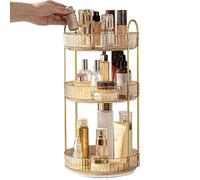 Générique Rotating Makeup Organizer, 360 gradi di stoccaggio, grande capacità contenitore, stabile trasparente design, supporto multi-compartment, per San, festa della mamma e