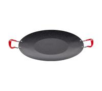 Générique Round Griddle Pan | Non-stick Indoor Grill | Korean Barbecue Grill | Attrezzature da cucina all'aperto e portatile Grills Pans With Handle For Camping, Tailgating Outdoors
