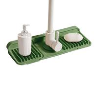 Générique Rubinetto opaco, vasca da bagno in silicone drenante per cucina con design a 6 gradi, antiscivolo, tappetino per drenaggio, per casa, bar, dormitorio, Laundry Room, Rental House