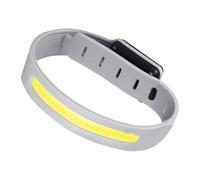 Générique Running Lights for Runners, Light Up Wristband Armband Running Glow Band, Long Lasting Waterproof Adjustable 350 mAh Battery Night Safety Light Up Wrist Bands for Jogging, Cycling, Hiking