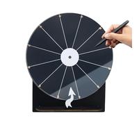 Générique Ruota girevole | 28 cm Ruota in Legno per Tombola Carnevale - Rotazione Gioco Famiglia Forniture per Premi Scuola Fiere Feste | Compleanno Adolescente Adulti Feste