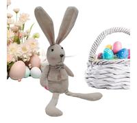 Générique s Coniglio,Figura Decorativa Carina con Zampette Lunghe | Coniglio di Pasqua - per il gioco e il sonno di, la decorazione del cestino, il comfort a casa