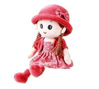 Générique s Panno per Ragazze - Costo Carino Principessa Fiaba | Little Hearts Peluche Morbido Interattivo Abbigliamento Staccabile Regalo 35 Cm Battesimo Compleanno