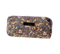 Générique Sacchetto di matita floreale, sacchetto di chiusura con cerniera, sacchetto per cosmetici, borsa da toeletta, borsa da toeletta, borsa floreale per donne e ragazze, 7,87 x 1,77 x 2,76