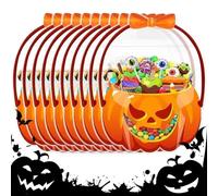 Générique Sacchetto di per Halloween, Borsa per Caramelle, 5,5 in, Materiale Autentico, Facile da maneggiare per la Caduta, Tratti, trrick Treating, Favore, Evento, Scuola, Festa